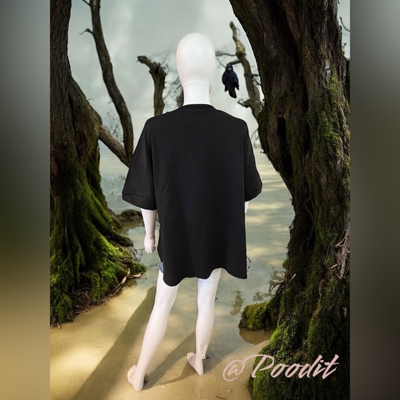 Oversized crawfish sequin tee S M L XL - Picture 5 of 7